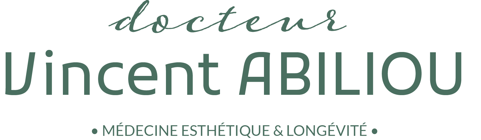 Logo Dr Vincent Abiliou – Médecine esthétique et longévité